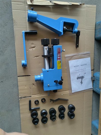 Manual edge pressing machine